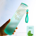 Outdoor Sports Portable Glass Water Bottle